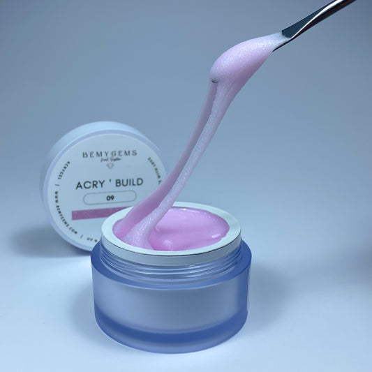 ACRY'BUILD 09 - Glitter Pink TPO FREE