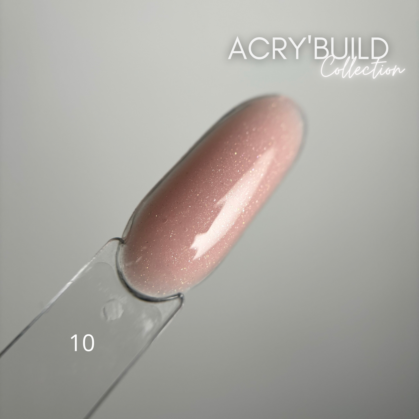 ACRY'BUILD 10 - Glitter Dark Nude TPO FREE