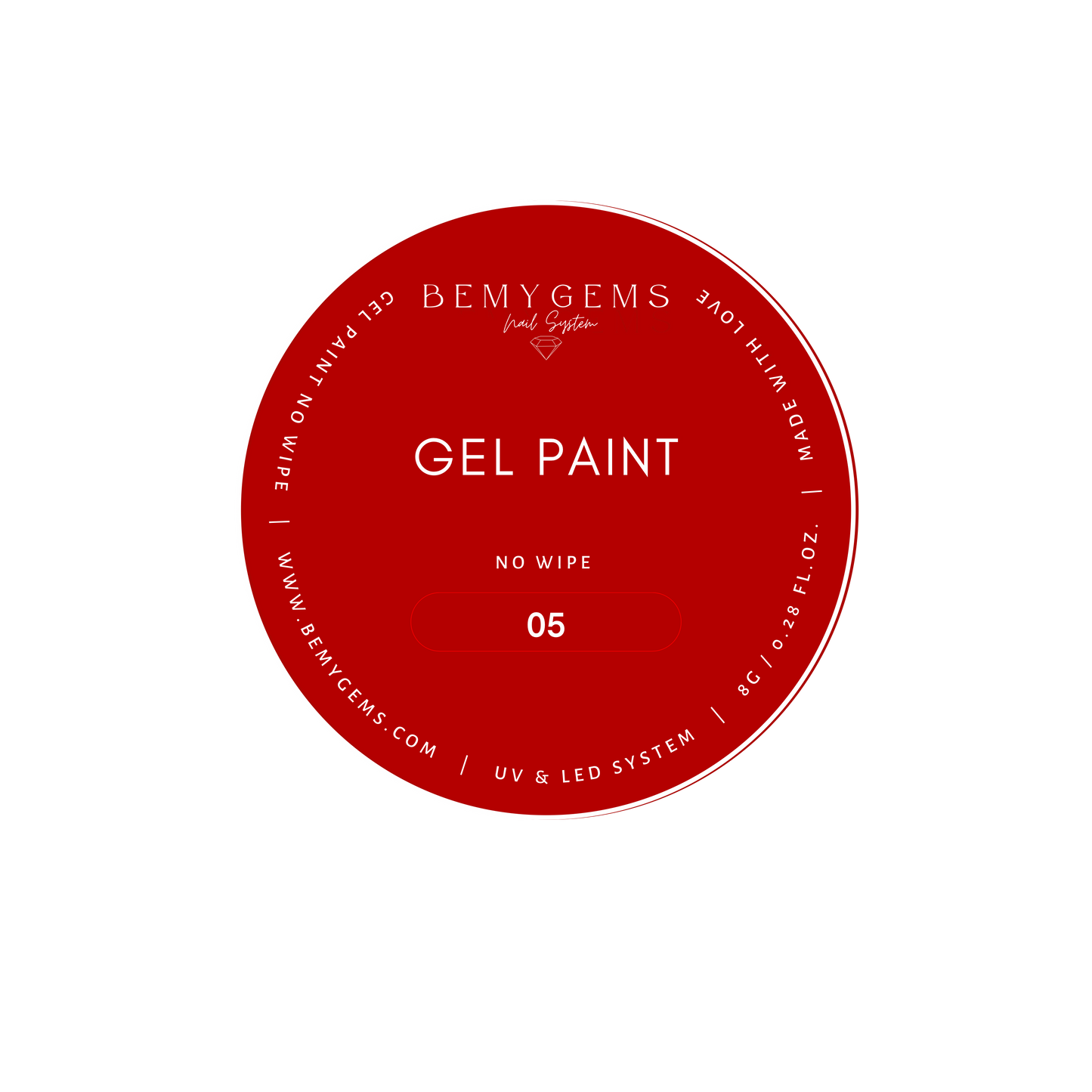 GEL PAINT 05 - No Wipe HEMA TPO FREE