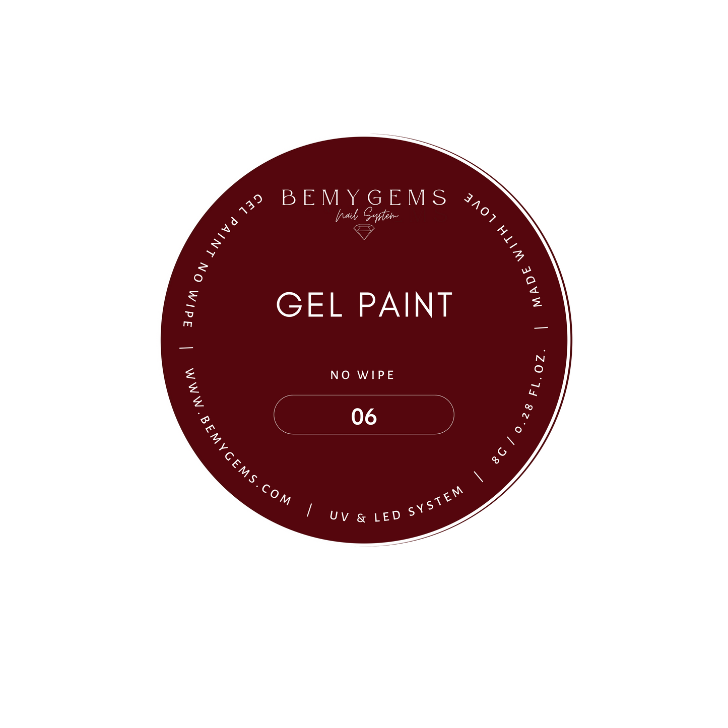 GEL PAINT 06 - No Wipe HEMA TPO FREE