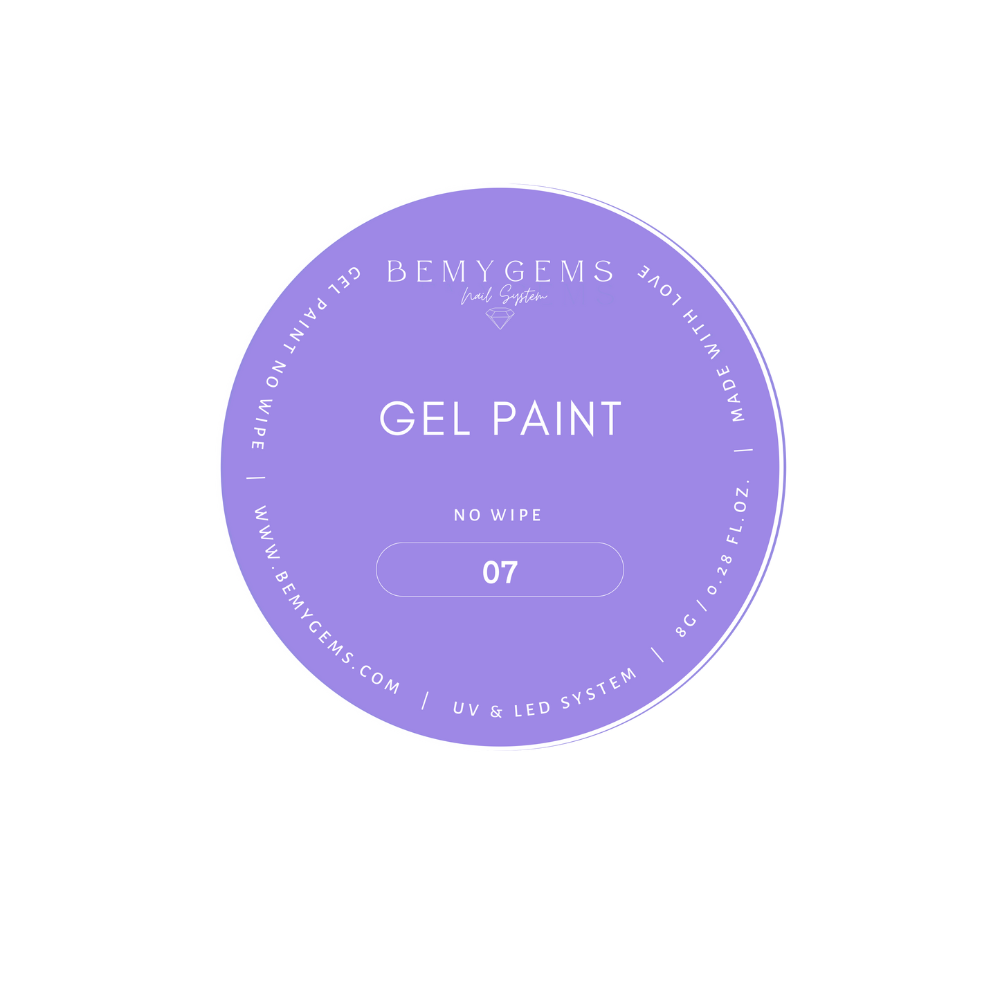 GEL PAINT 07 - No Wipe HEMA TPO FREE