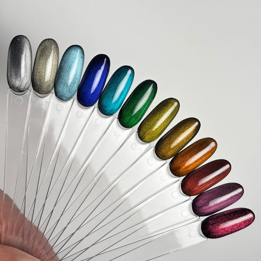 SET OF 12 HYPNOTIC VARNISHES + SMALL MAGNET