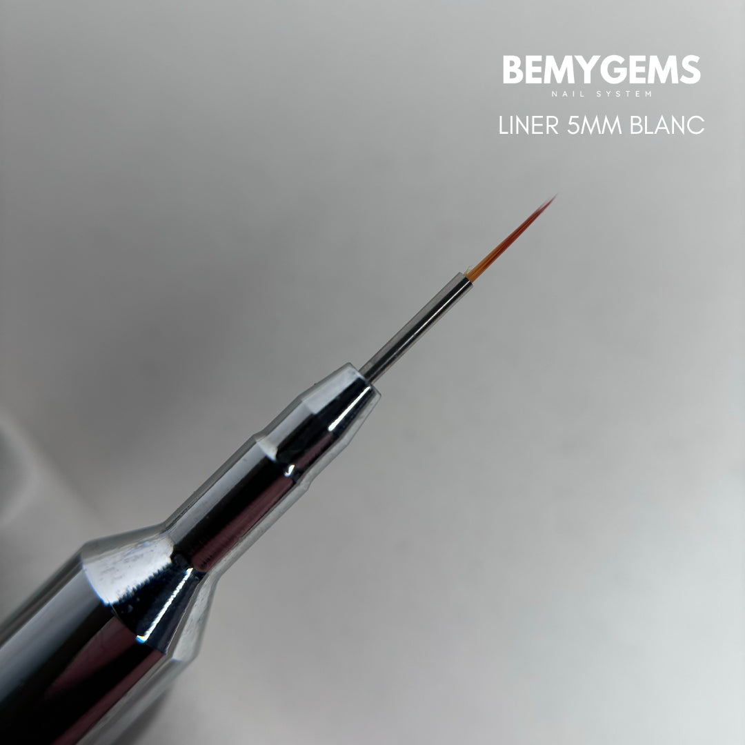 Pinceaux liner 5mm BLANC