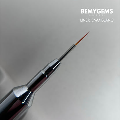 Pinceaux liner 5mm BLANC