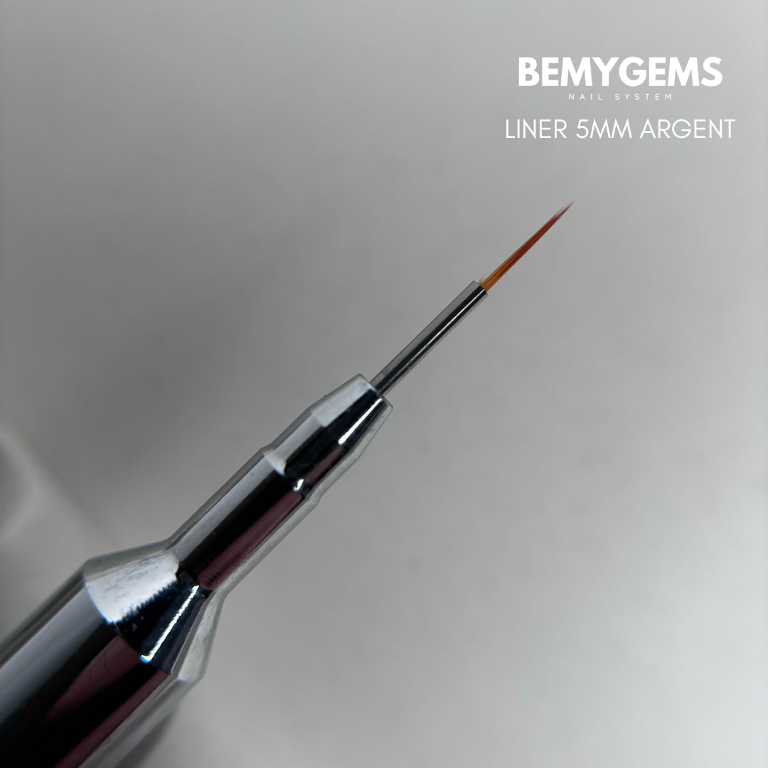 Pinceaux liner 5mm ARGENT