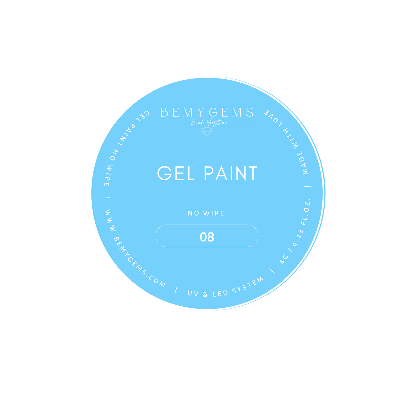 GEL PAINT 08 - No Wipe