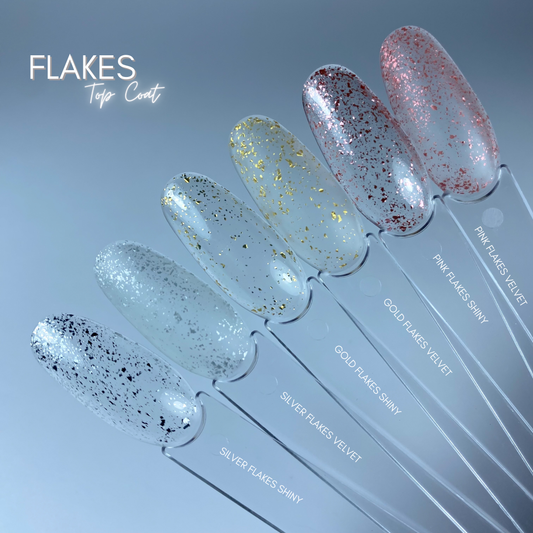 LOT 6 TOP COATS FLAKES