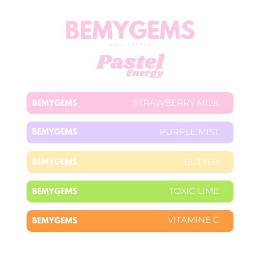 STICKER NUANCIERS PASTEL ENERGY