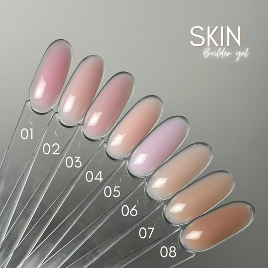 LOT DE 8 GELS SKIN 30g