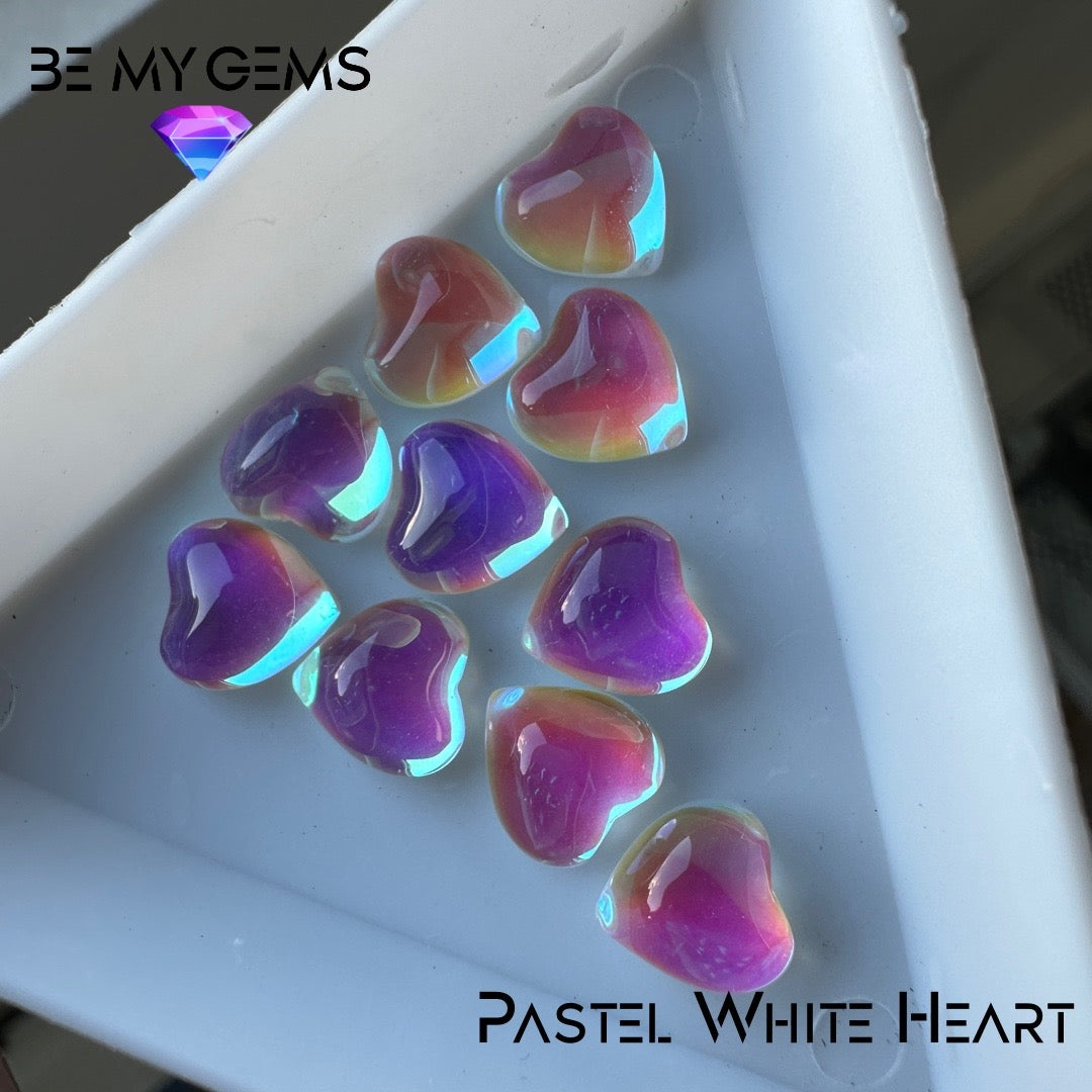Pastel White Heart